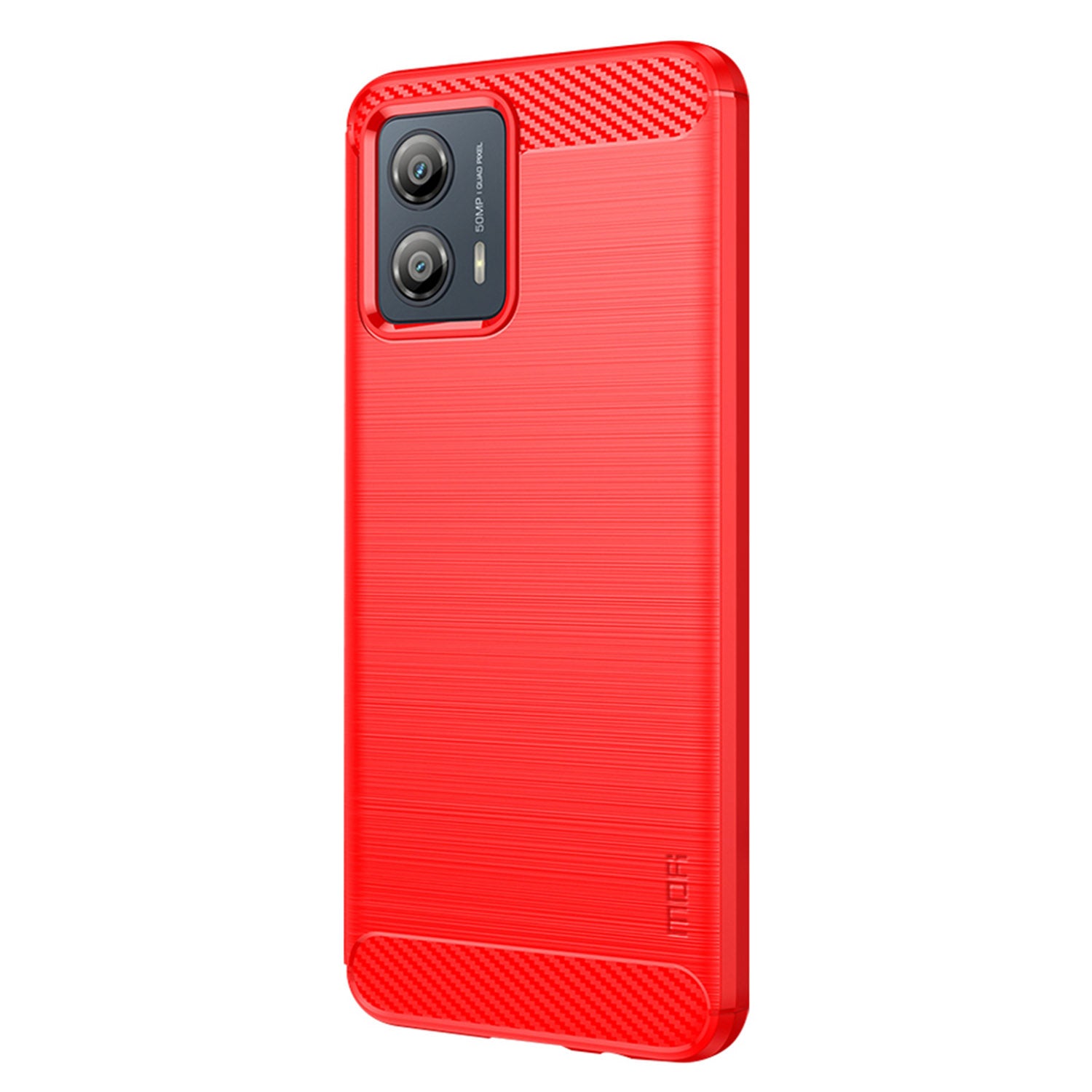 MOFI JK TPU Series-1 for Motorola Moto G53 5G Carbon Fiber Cell Phone Case Brushed TPU Back Cover MOFI JK TPU Series-1 for Motorola Moto G53 5G Carbon Fiber Cell Phone Case Brushed TPU Back Cover